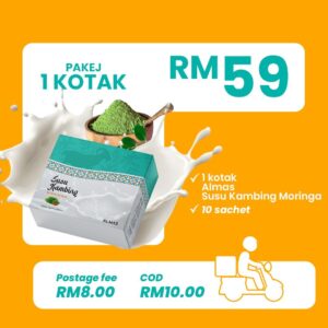 1 Kotak Susu Kambing Moringa